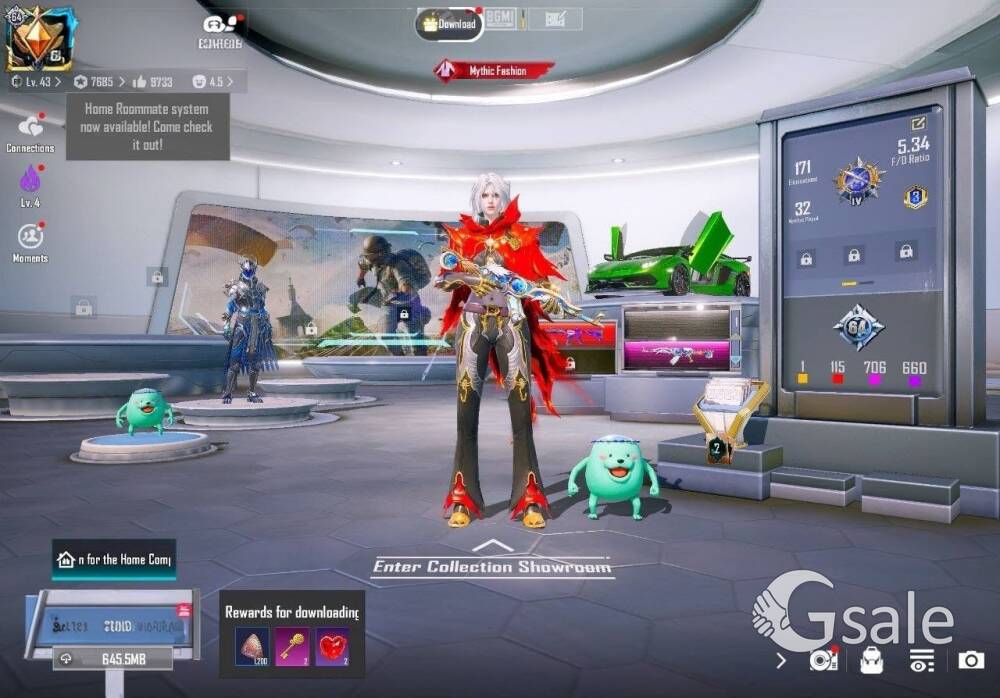 M4 FOOL MAXED | GREEN LAMBORGHINI | BGMI ACCOUNT 