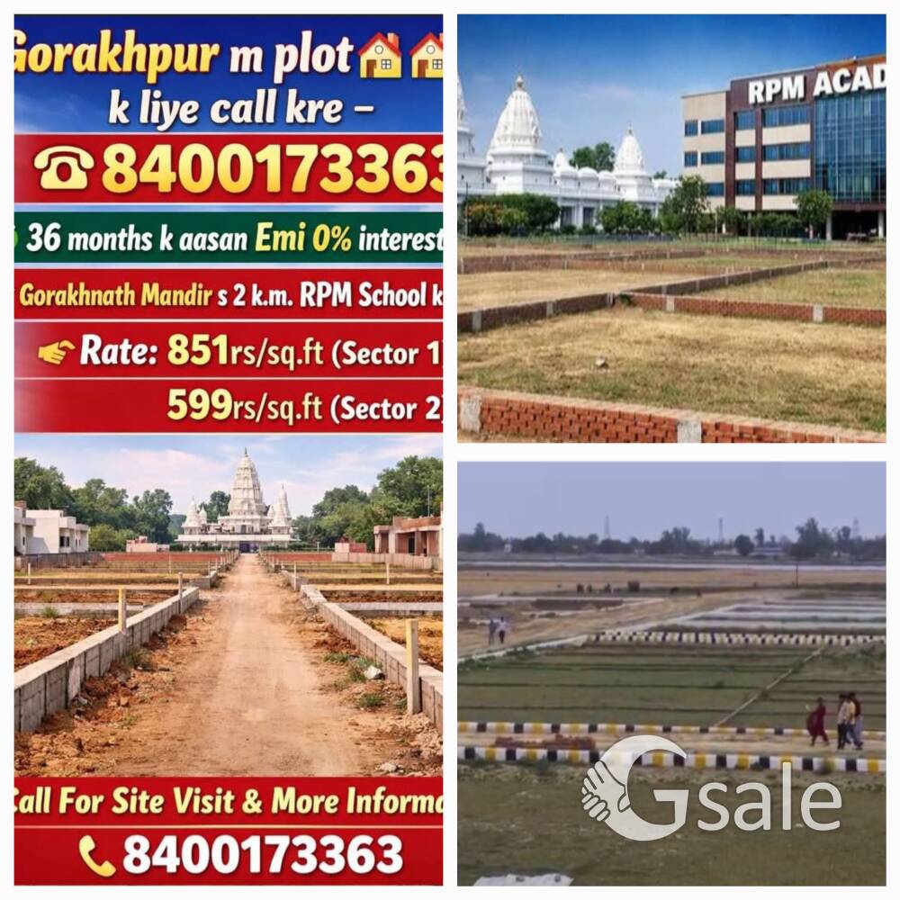 Gorakhpur m plot lene k liye call kre