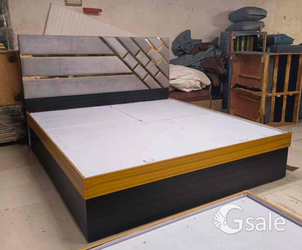 double bed design customize by Natural Furniture call/DM- 9457273808 
