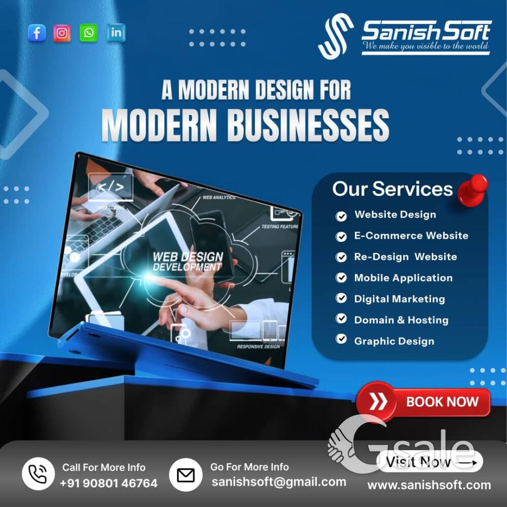 Sanishsoft Website Design Company