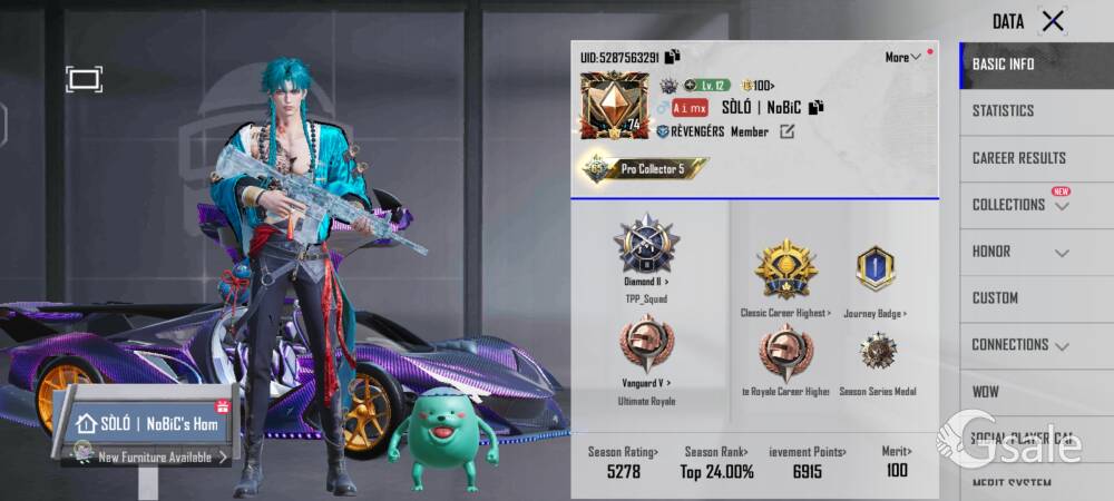 BGMI Season 2 ID Total 8 Lakh Inventory