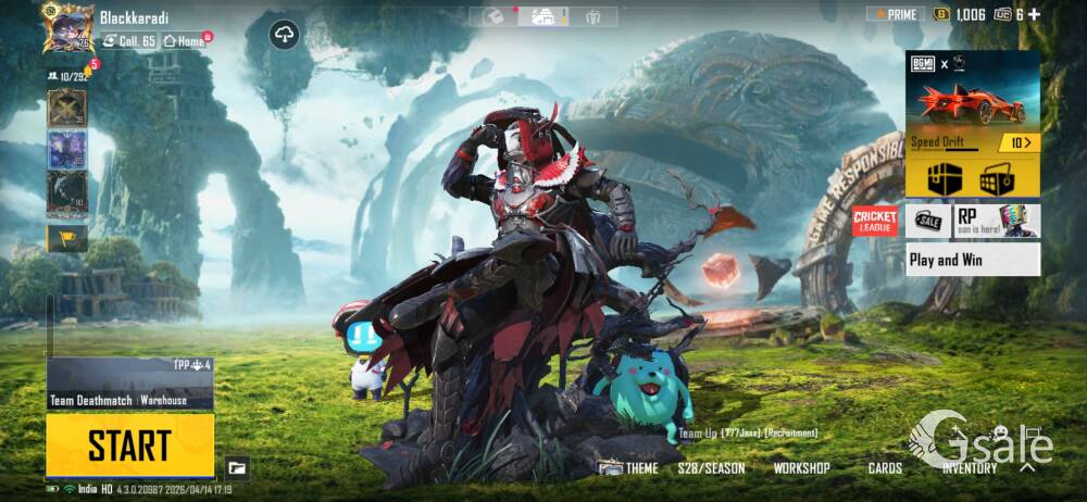 Bgmi Account for sale