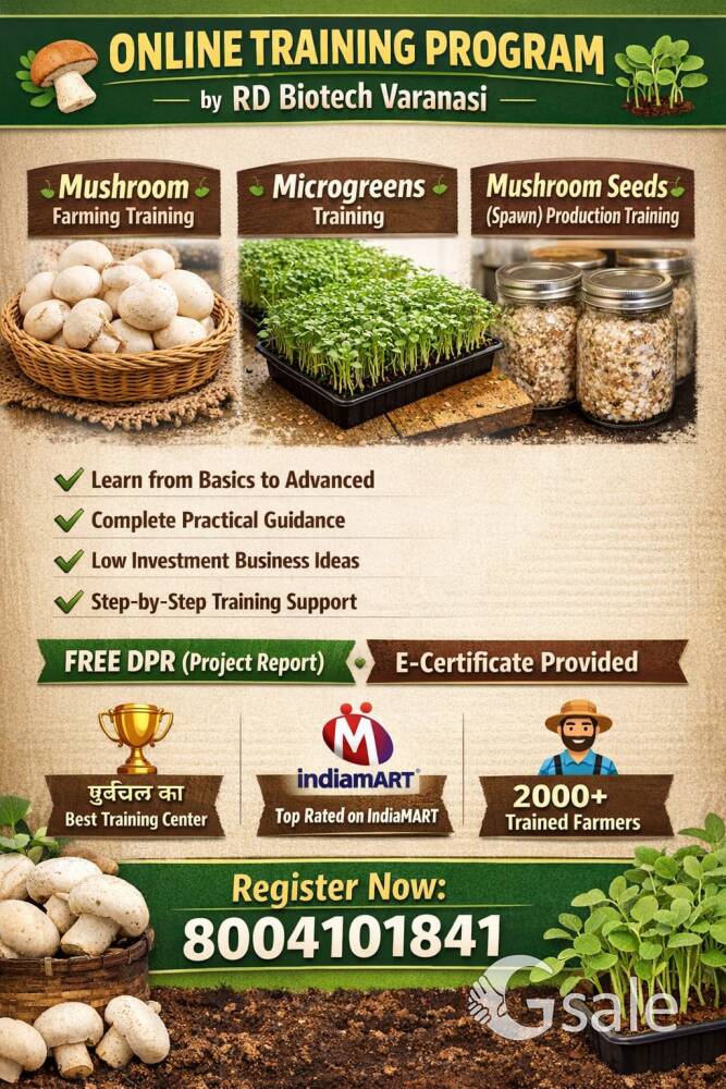 mushroom cultivation  trainings 