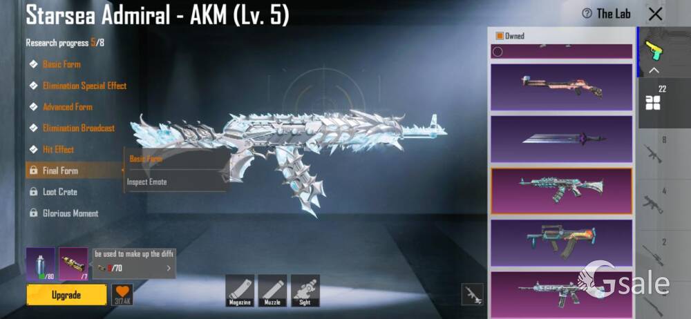 82 LEVEL ID WITH 3 X SUITS