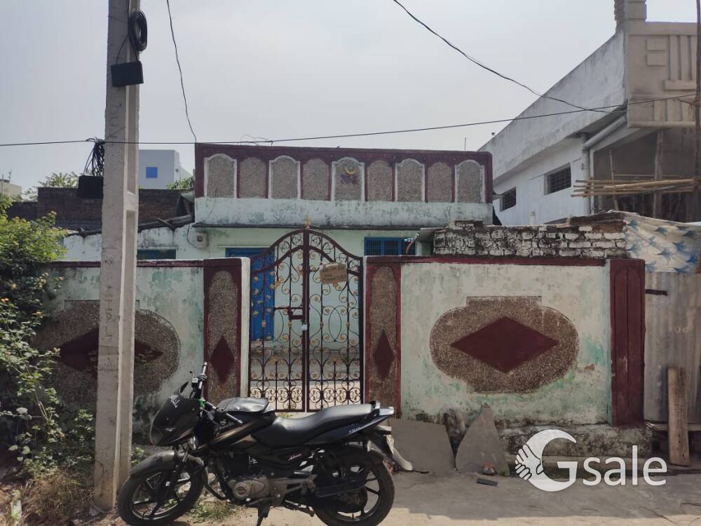 House with open land for sale