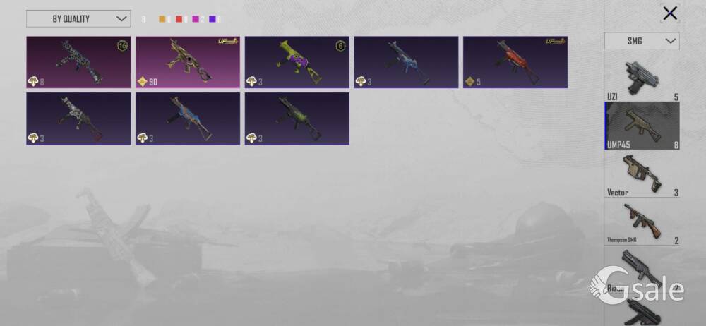 Bgmi Id genuine id level 70,55 collection level