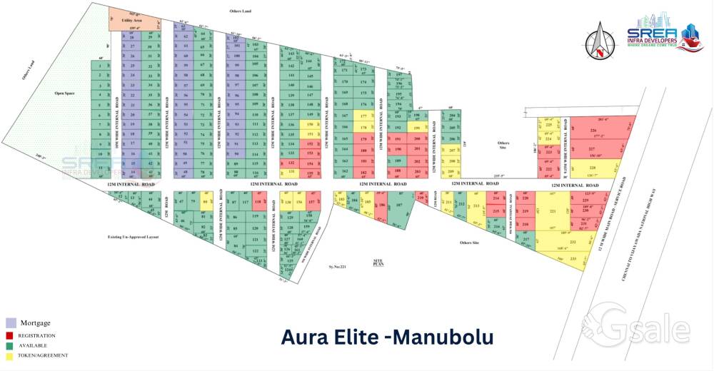 Nellore NUDA And Rera approved plots 