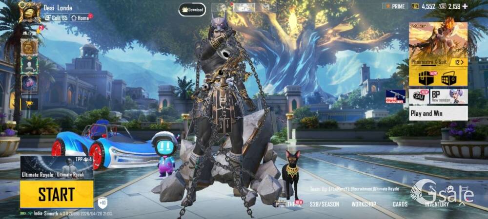 2 × Conqueror BGMI ID 