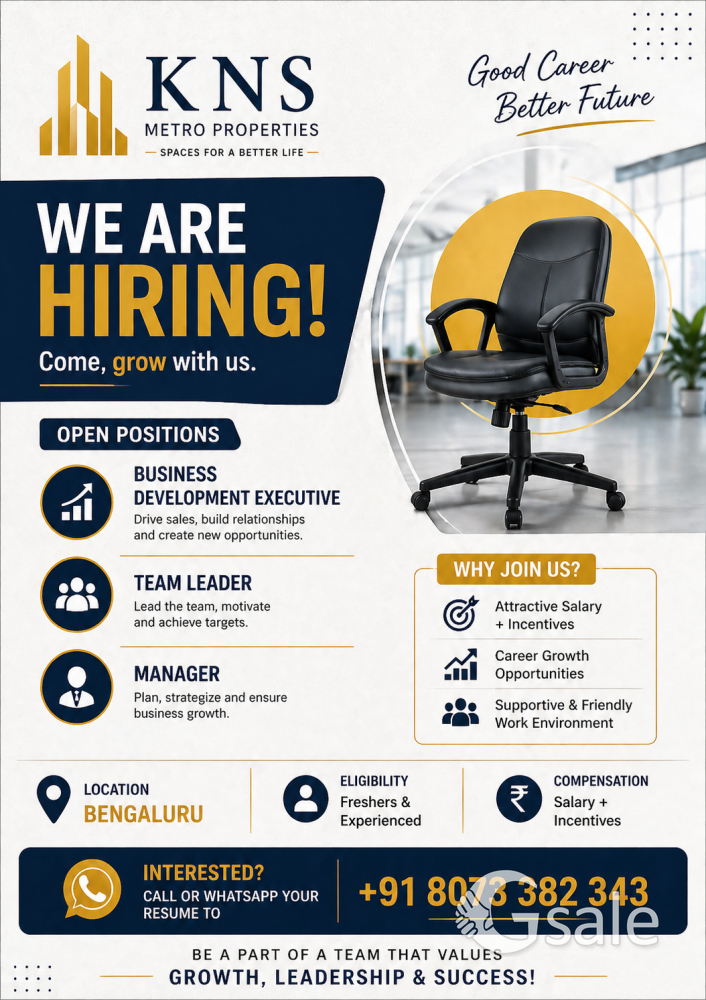 🚀 We’re Hiring – Build Your Future with Us.