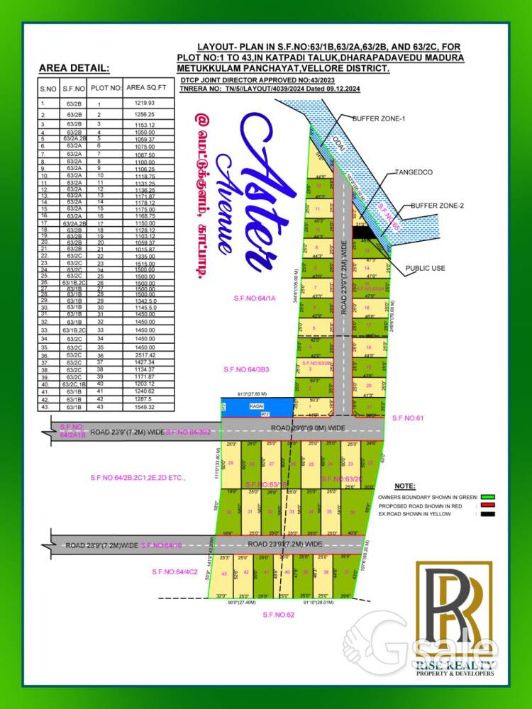 The Aster Avenue, Katpadi 