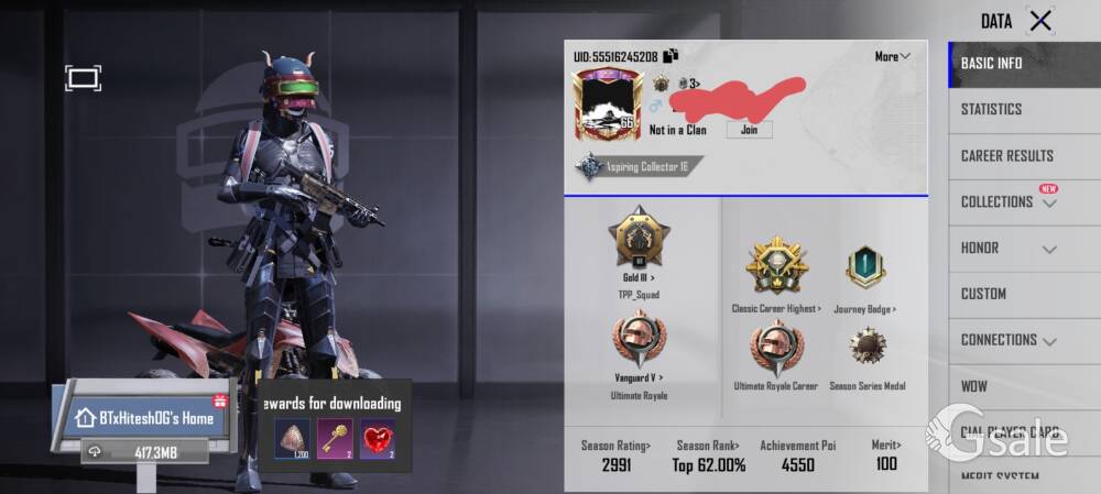 Bgmi id sell 