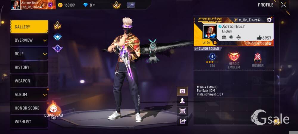 free fire seller