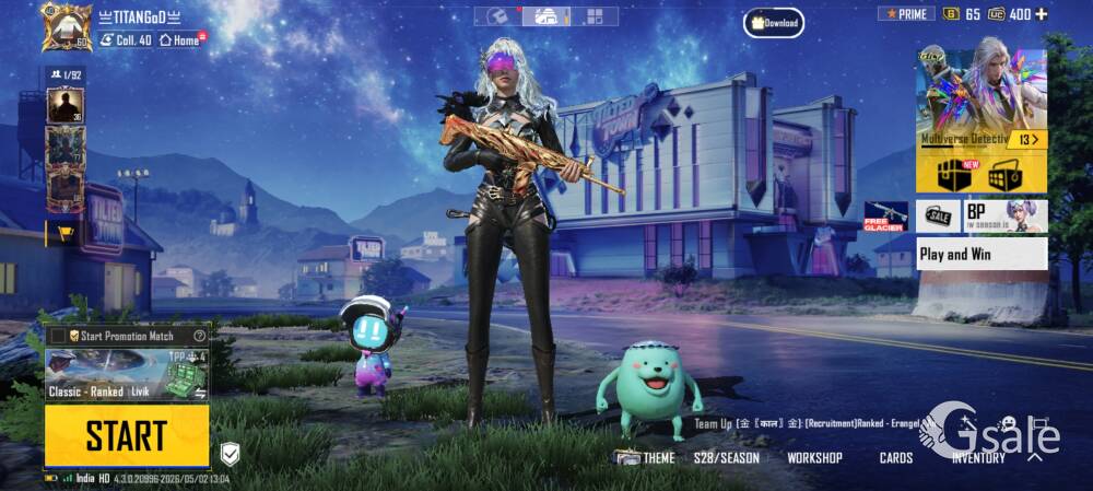 Bgmi id sell instant 