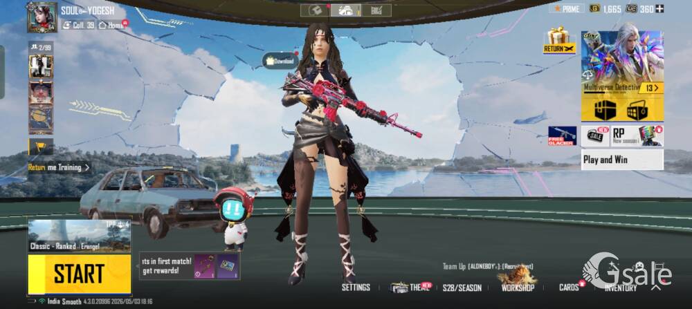 BGMI ID FOR SELL