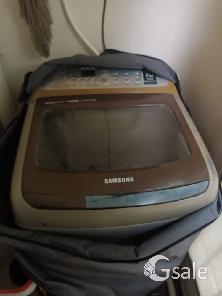 Samsung 6.2 plus 1kg fully automatic washing machine top load for sale 