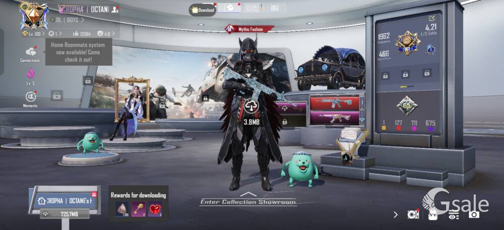 I selling bgmi account 