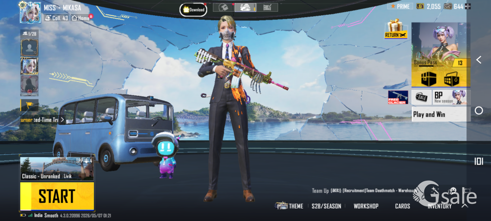 Bgmi account for sell