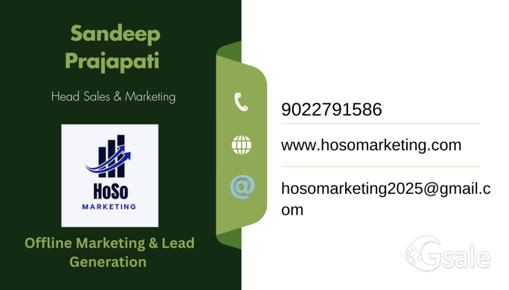 Offline marketing and lead generation
