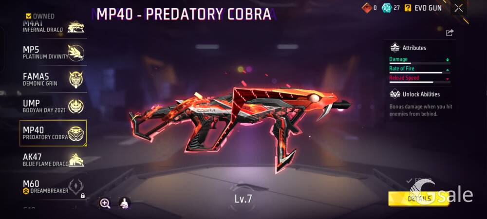 Free fire id sell