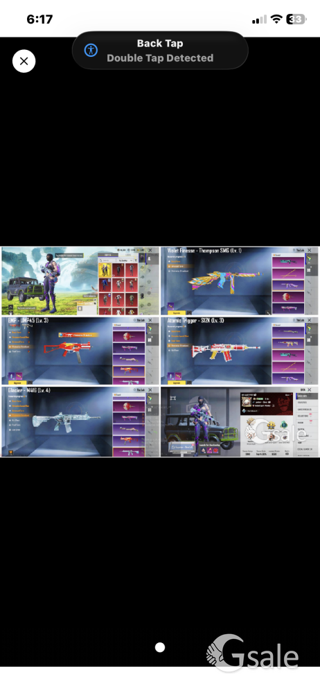 HIGH LVL BGMI ACCOUNT WITH UPGRADABLE 