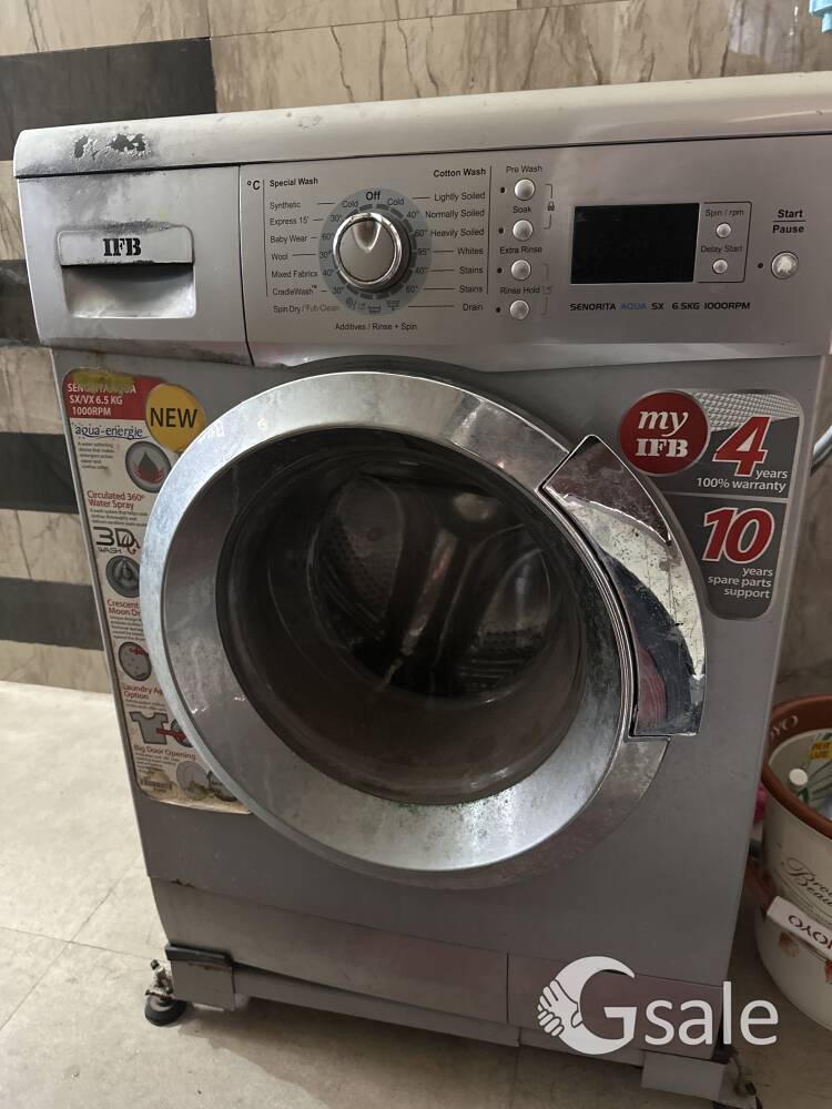 IFB 6.5 kg fully automatic front load washing machine 