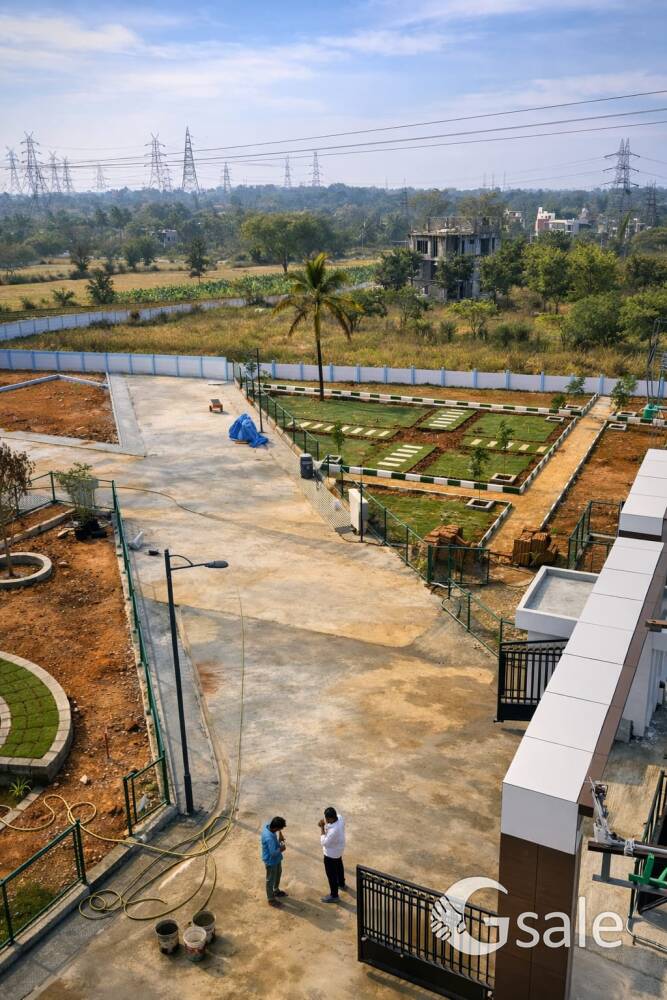site for sale in Kaggalipura 