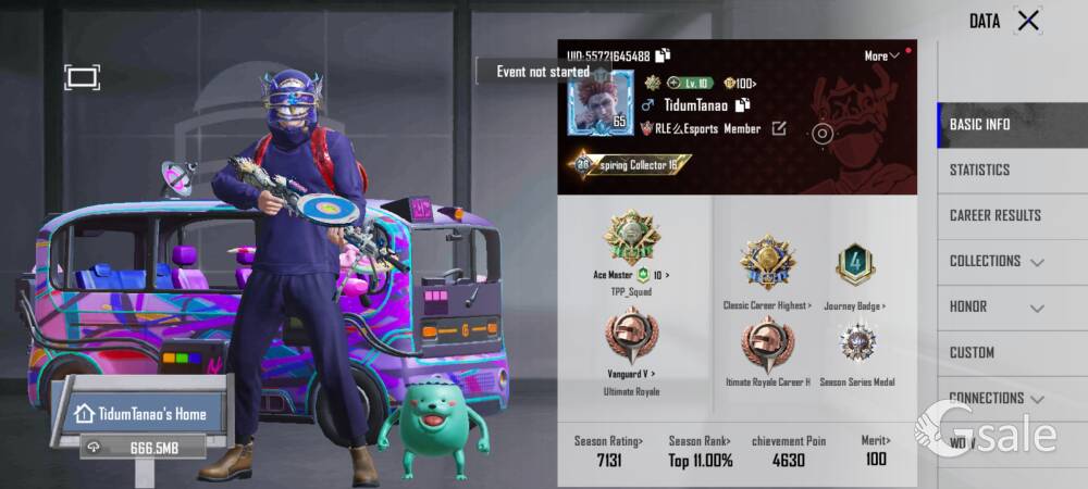 Bgmi account for sell
