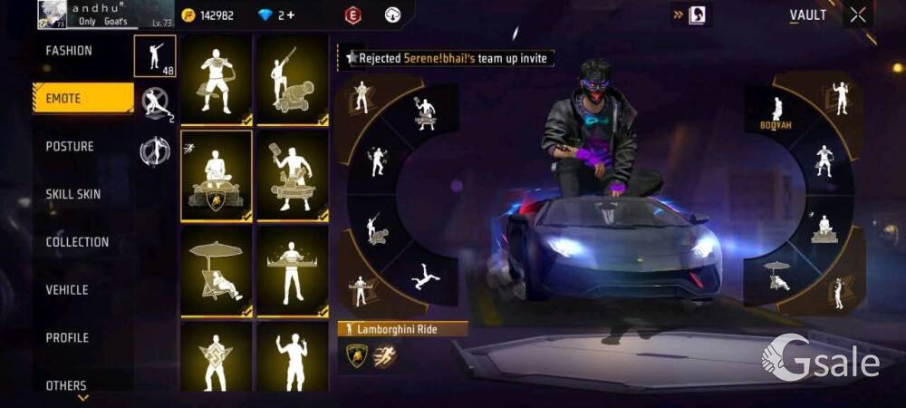 free fire id