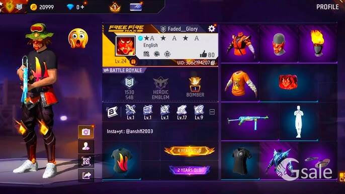 free fire id 