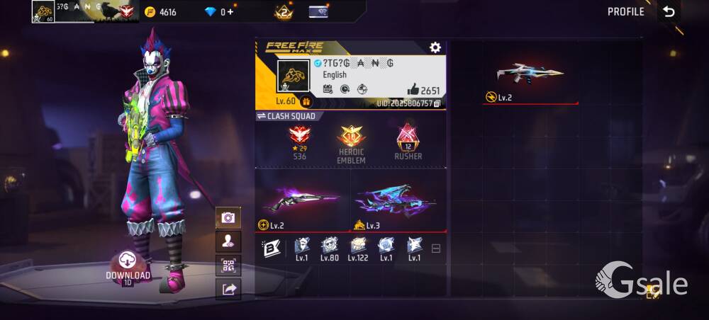 want bgmi id in exchange of Free fire id other wise 7999 for the id