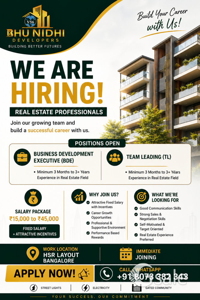 we're hiring immediately joining candidates 