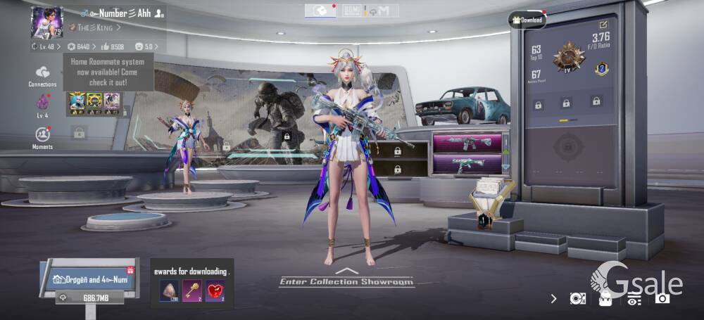 bgmi account for sell  8 years old account 