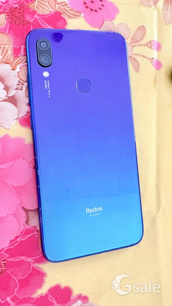 Redmi Note 7 Pro – Neptune Blue, Rs 6000. 6GB/128GB