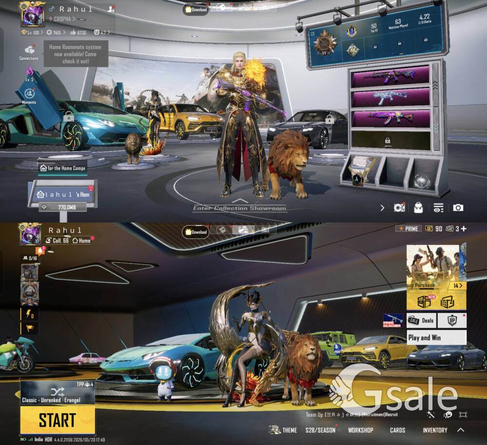 BGMI ACCOUNT FOR SELL 