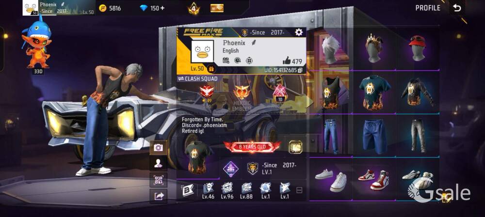 Free fire I'd 