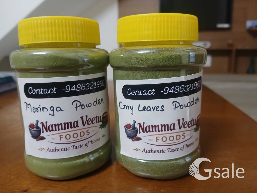 Moringa and Curry Leaves Powder 