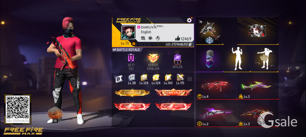 Free Fire Account 