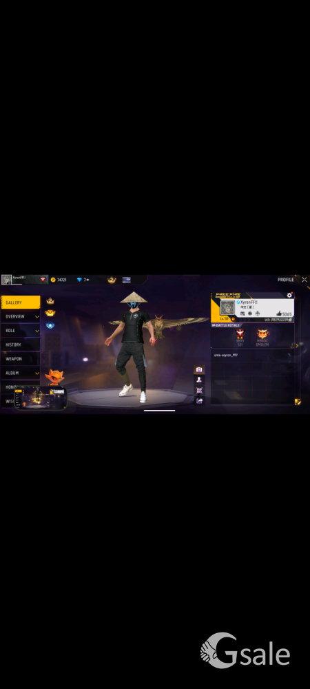 Free Fire ID For Sale