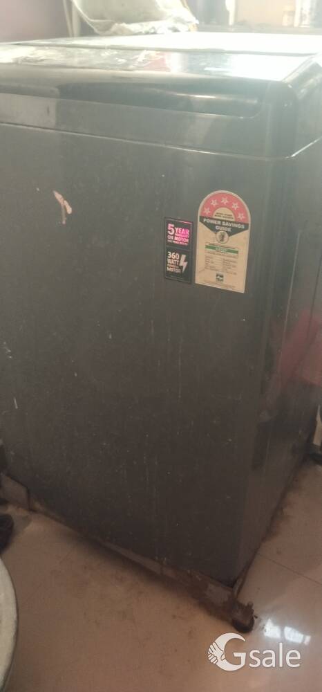 Whirlpool 5 star top load washing machine 