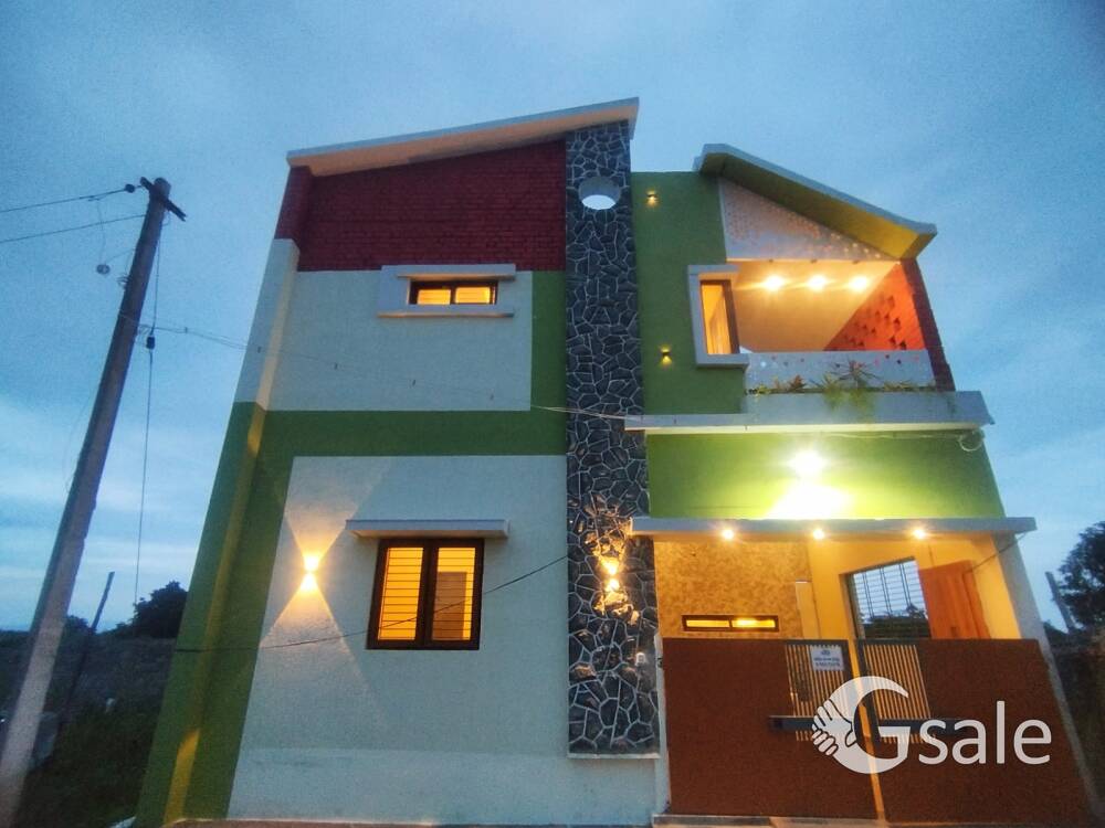 New 3 bhk duplex house available for sale in kadachanendal Madurai 
