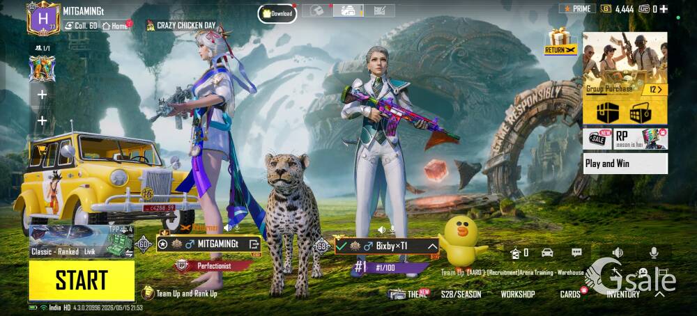 Bgmi account 