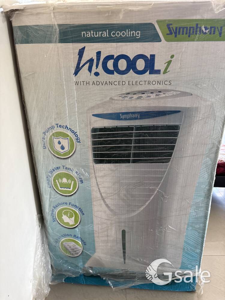 Symphony HiCool i Air Cooler with Remote – Ex