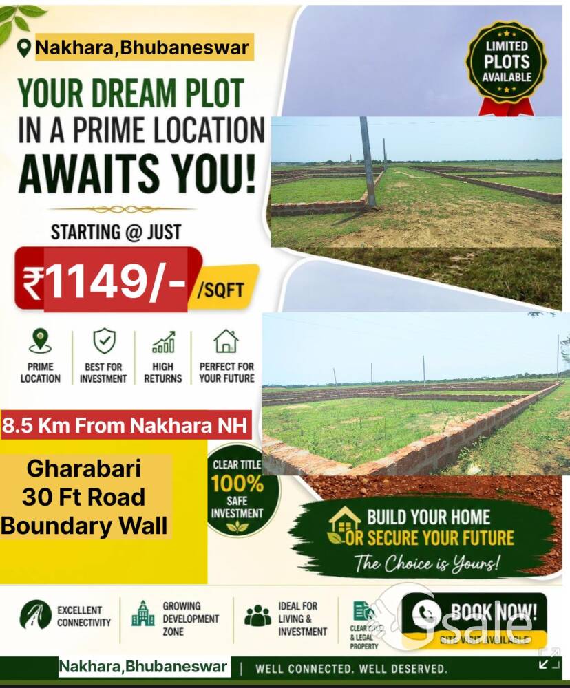Low cost investment plot sale at Nakhara 
