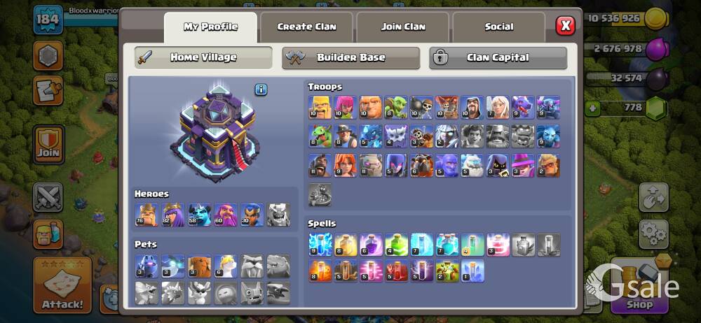 Coc account th 15