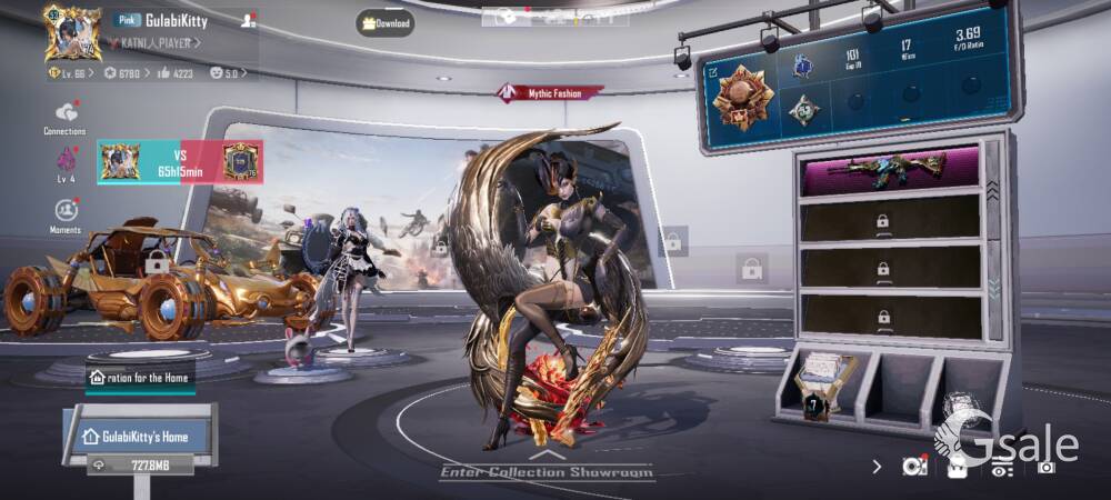 BGMI Premium Account | 2 X-| 2 Ultimate Sets | 27 Gun| 62 Mythics |CollectorSuitsLabsLv53