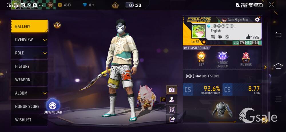 grand master id on sell