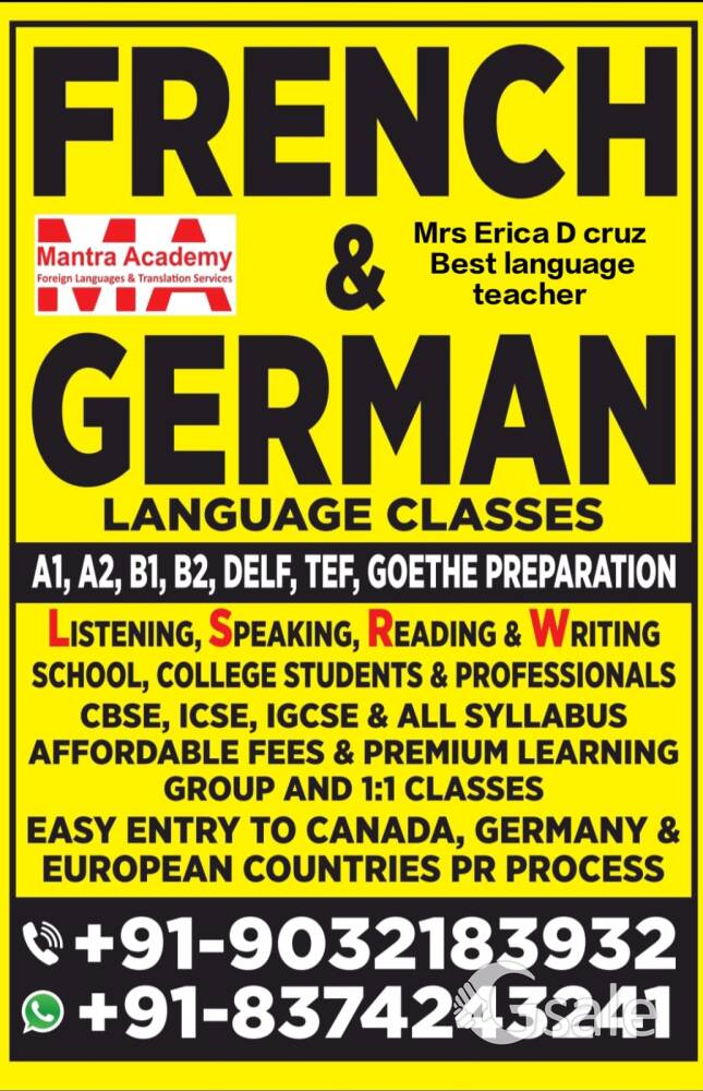 French and German Language classes 