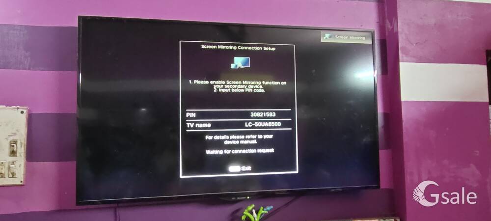 Sharp 50inch 4k LED smart tv