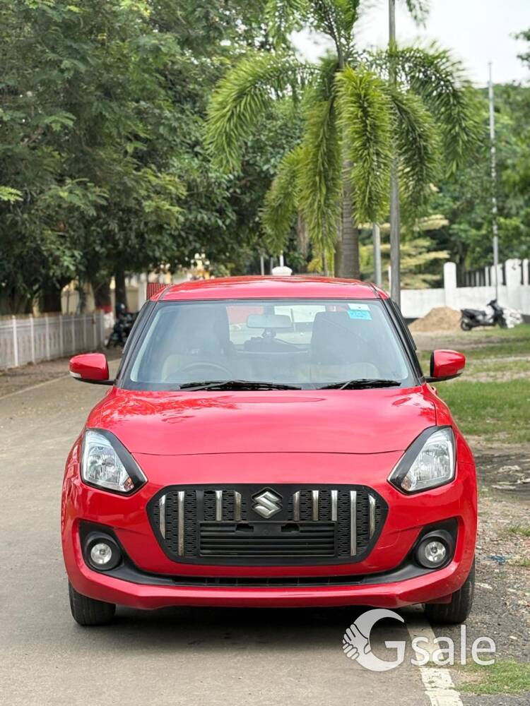 Maruti suzuki Swift red 2021 model vxi 