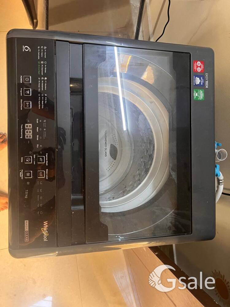 Whirlpool full automatic 7kg top load